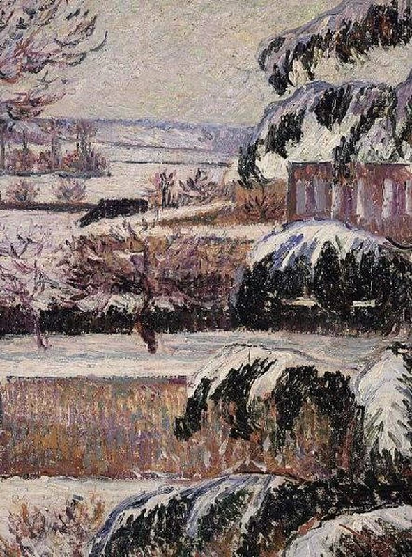 Impressione di neve, Eragny
